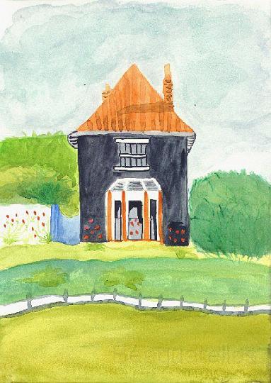 MAISONET.JPG - maison noir
